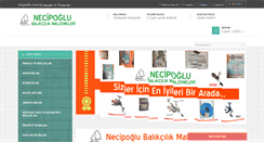 Desktop Screenshot of necipoglubalikcilik.com
